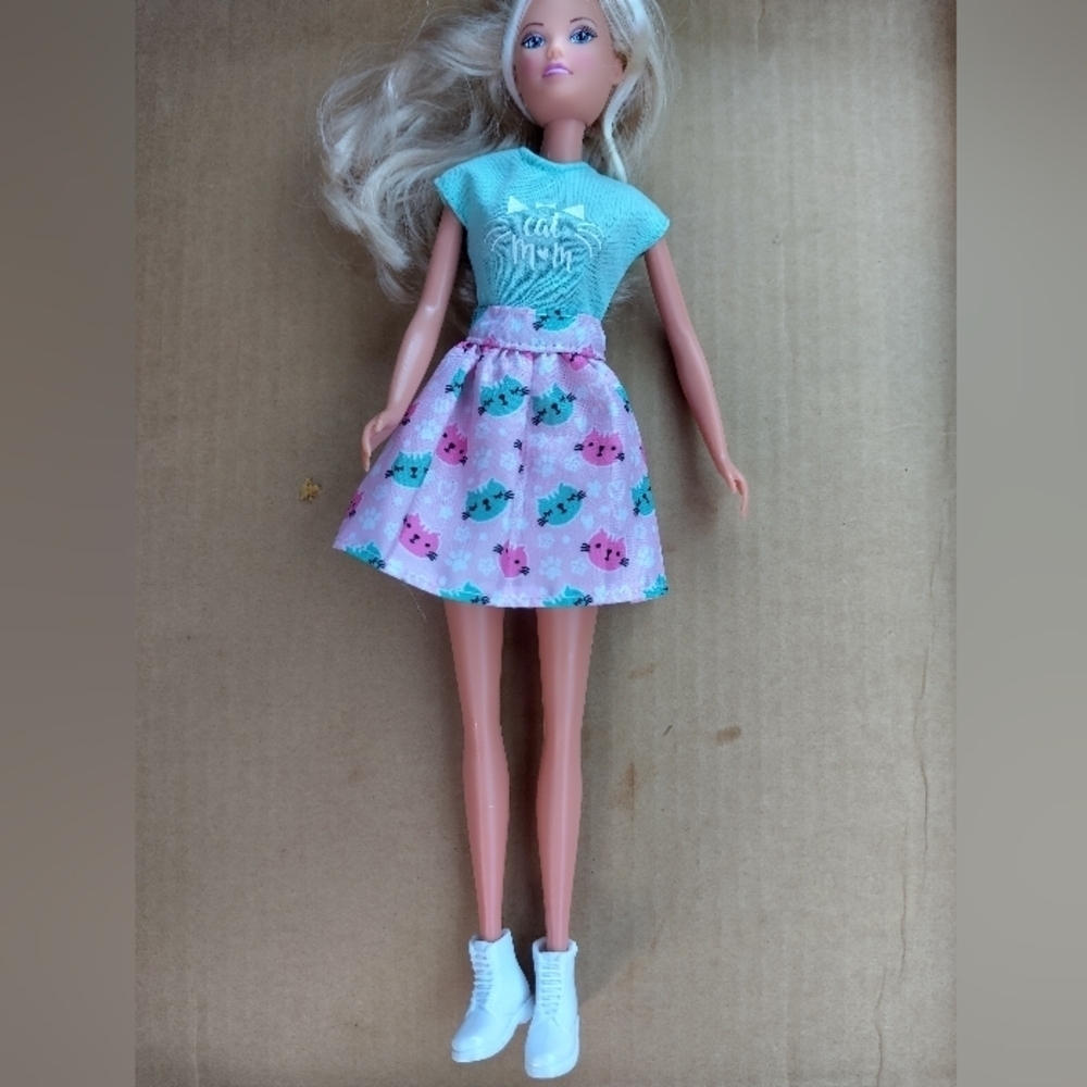 Steffi Love Kitty Love Cat Mom Fashion Doll Simba Toys